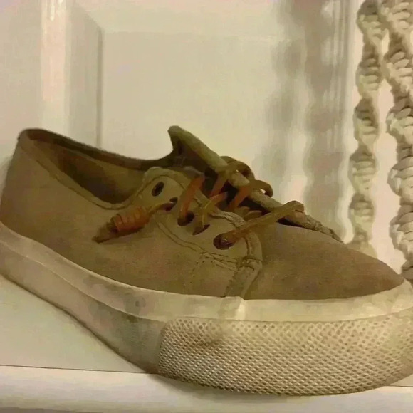 Tan and Brown Sperry Slip-On Shoes - Picture 5 of 13